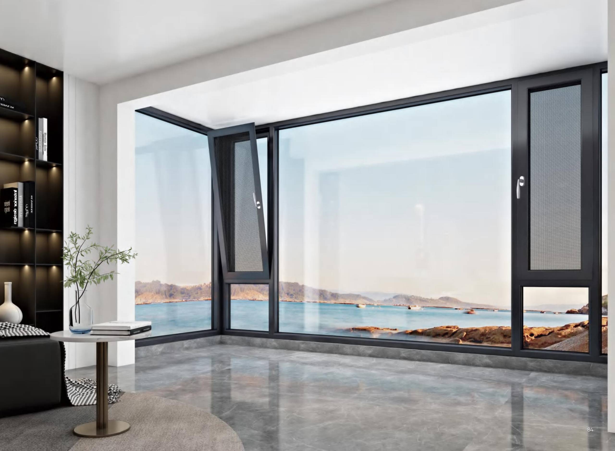 120 BRIDGE BROKEN WINDOW SCREEN  CASEMENT WINDOW